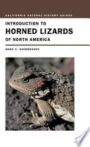 Introduction to horned lizards of North America /