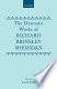 The dramatic works of Richard Brinsley Sheridan /
