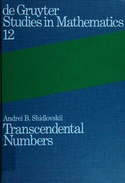 Transcendental numbers /