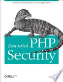 Essential PHP security /