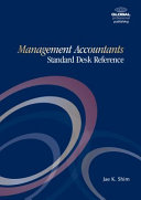 Management accountant's standard desk reference /
