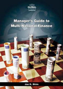 Financial management of multinational corporations /