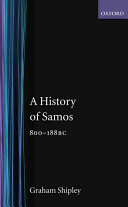 A history of Samos, 800-188 BC /