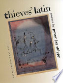Thieves' Latin : poems /