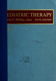 Pediatric therapy /