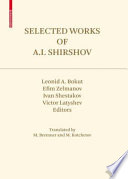 Selected works of A. I. Shirshov /