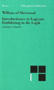 Introductiones in logicam = Einführung in die Logik /