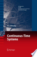 Continuous-time systems /