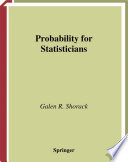 Probability for statisticians /