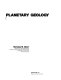 Planetary geology /