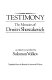 Testimony : the memoirs of Dmitri Shostakovich /