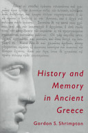History and memory in ancient Greece /