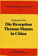 Die Rezeption Thomas Manns in China /