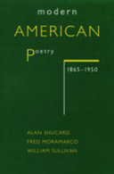 Modern American poetry, 1865-1950 /