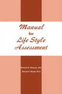 Manual for life style assessment /