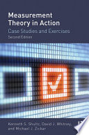 Measurement theory in action : case studies and exercises /