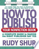 How to publish your nonfiction book /