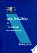 Practical handbook of sample size guidelines for clinical trials /