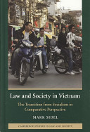 Law and society in Vietnam /