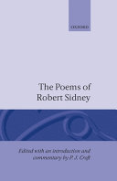 The poems of Robert Sidney /