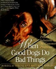 When good dogs do bad things /