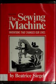 The sewing machine /