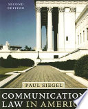 Communication law in America /