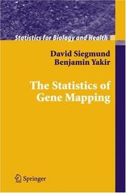 The statistics of gene mapping /