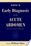 Cope's early diagnosis of the acute abdomen.