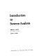 Introduction to systems analysis /