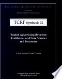 Transit advertising revenue : traditional and new sources and structures /