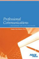 Professional communications : a handbook for civil engineers /