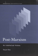 Post-Marxism : an intellectual history /