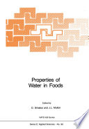 Properties of Water in Foods : in Relation to Quality and Stability /