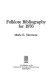 Folklore bibliography for 1976 /