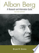 Alban Berg : a research and information guide /