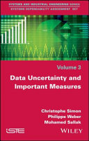 Data uncertainty and important measures /