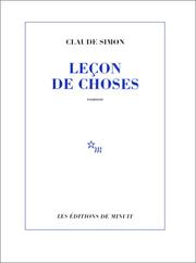 Lecon de choses : [roman] /