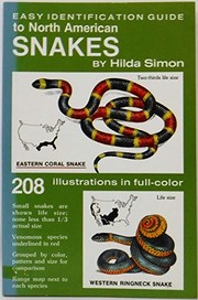 Easy identification guide to North American snakes /