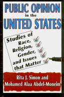Public opinion in the United States : studies of race, religion, gender, and issues that matter /