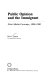 Public opinion and the immigrant : print media coverage, 1880-1980 /