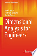 Dimensional analysis for engineers /
