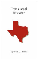 Texas legal research /