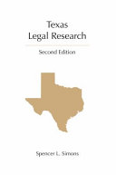 Texas legal research /