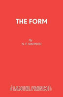 The form : a play in one act /