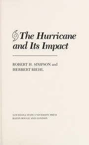 The hurricane and its impact /
