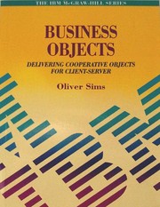 Business objects : delivering cooperative objects for client-server /