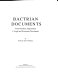 Bactrian documents from northern Afghanistan /