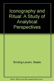 Iconography and ritual : a study of analytical perspectives /
