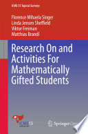 Research On and Activities For Mathematically Gifted Students /